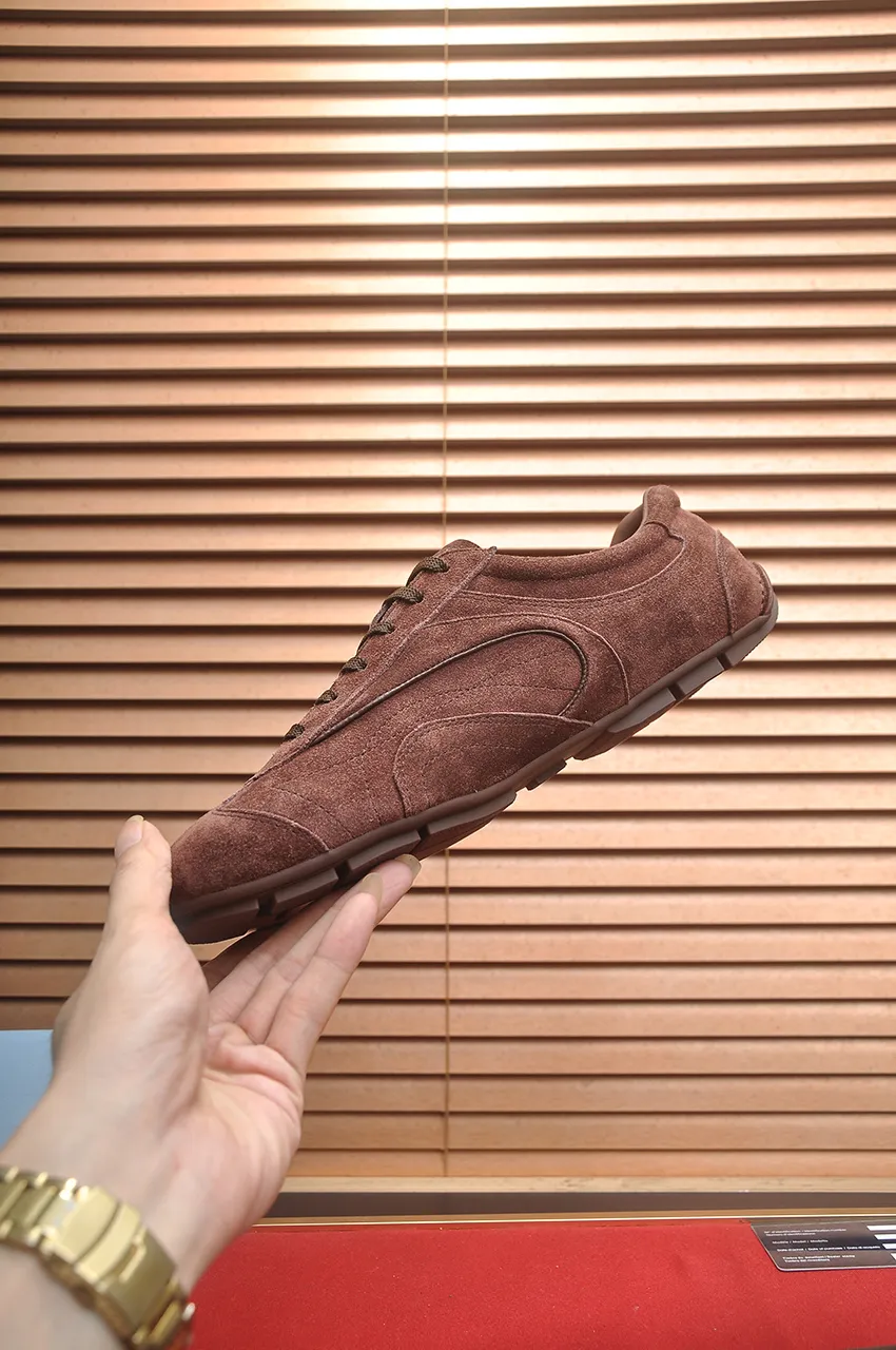 Men's shoes 💰560💶【PRADA】Prada casual shoes for couples, originally developed 1:1, made of high-mercerized cowhide with imported cowhide, silk sheepskin lining, rubber outsole, comfortable and soft on the feet, size for women: 35 to 40. Male 38 to 48💰🔥🔥🔥🔥🔥